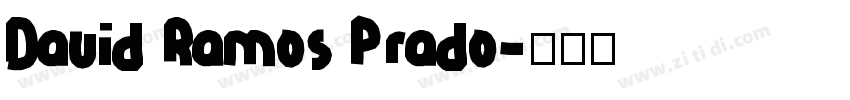 David Ramos Prado字体转换
